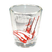 Nightmare on Elm Street Freddy Scratches Shot Glass